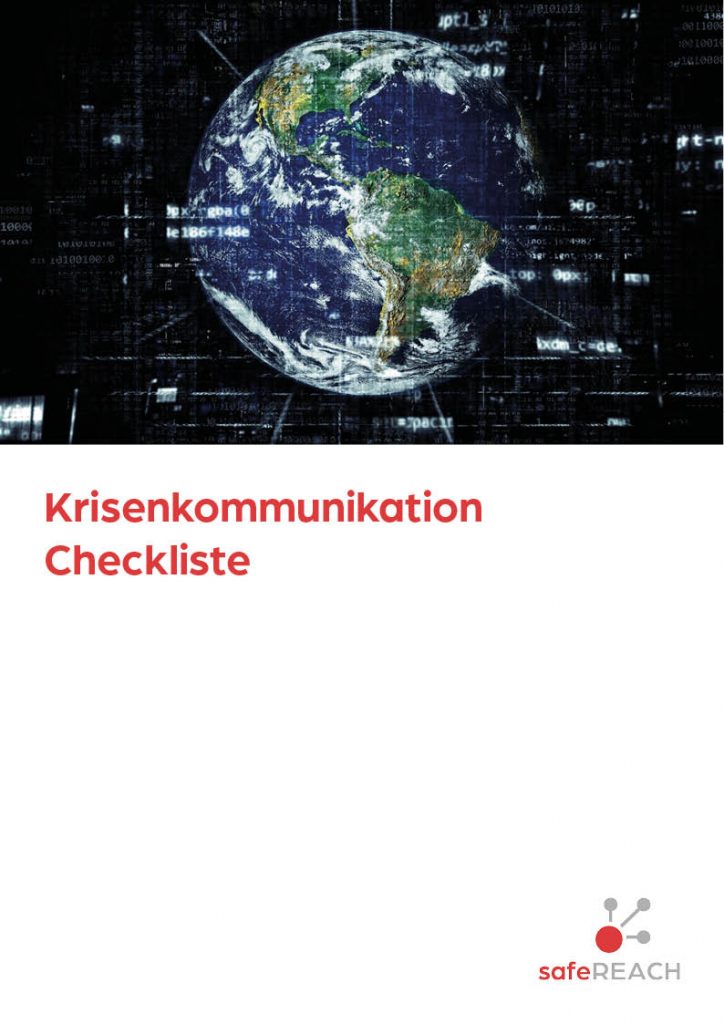 Checkliste zur Krisenkommunikation