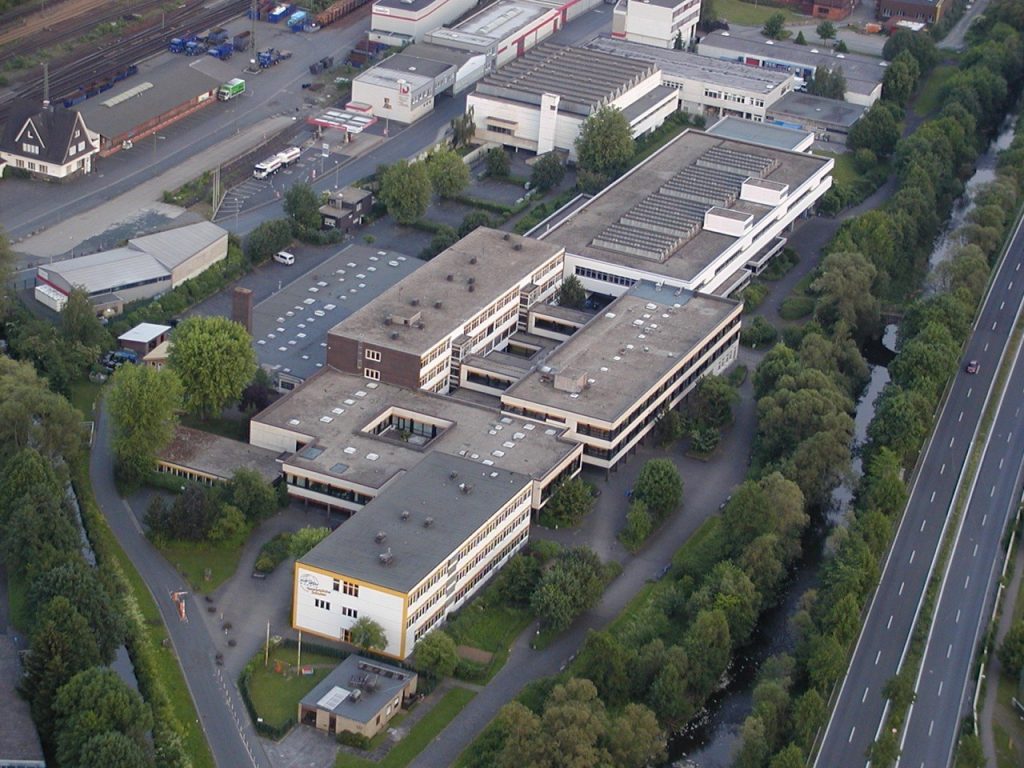 Ansicht des Gebäudes der Gewerblichen Schulen Dillenburg