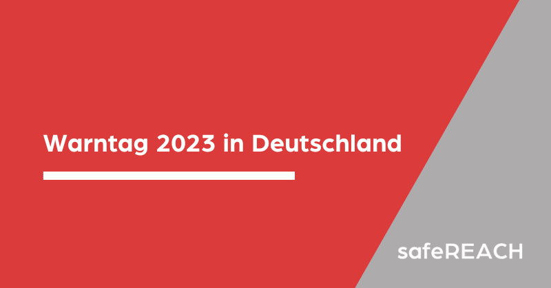 Am 14. September 2023 findet um 11 Uhr ein bundesweiter Warntag in Deutschland statt