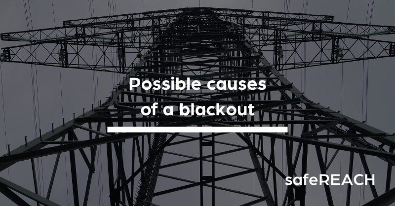 What are possible causes of a blackout?