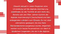 Digitale Alarmierung Technik