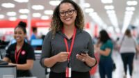 Retail store employee with an Alert App