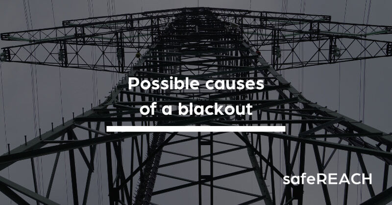 What are the possible causes of a blackout?