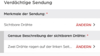 Pflichtfragen in der App