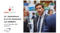 safeREACH am 12. Jahresforum D-A-CH-Sicherheit von SIMEDIA