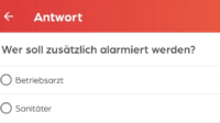 Teilnehmerverknüpfung in der App