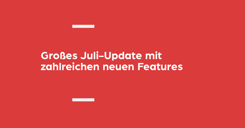 Große Update bei safeREACH im Juli 2021