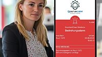 Bedrohungsalarm in der safeREACH App bei der Beratung